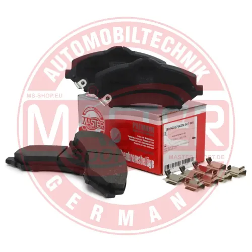 Bremsbelagsatz, Scheibenbremse Vorderachse MASTER-SPORT GERMANY 13046027662N-SET-MS Bild Bremsbelagsatz, Scheibenbremse Vorderachse MASTER-SPORT GERMANY 13046027662N-SET-MS