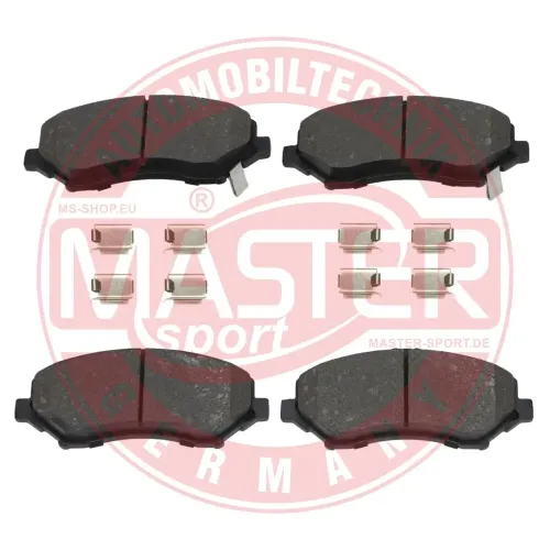 Bremsbelagsatz, Scheibenbremse Vorderachse MASTER-SPORT GERMANY 13046027662N-SET-MS Bild Bremsbelagsatz, Scheibenbremse Vorderachse MASTER-SPORT GERMANY 13046027662N-SET-MS