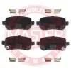 Bremsbelagsatz, Scheibenbremse Hinterachse MASTER-SPORT GERMANY 13046027712N-SET-MS Bild Bremsbelagsatz, Scheibenbremse Hinterachse MASTER-SPORT GERMANY 13046027712N-SET-MS