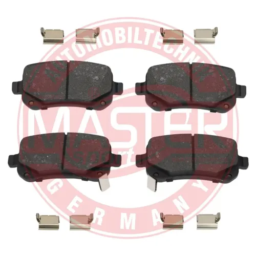 Bremsbelagsatz, Scheibenbremse Hinterachse MASTER-SPORT GERMANY 13046027712N-SET-MS Bild Bremsbelagsatz, Scheibenbremse Hinterachse MASTER-SPORT GERMANY 13046027712N-SET-MS
