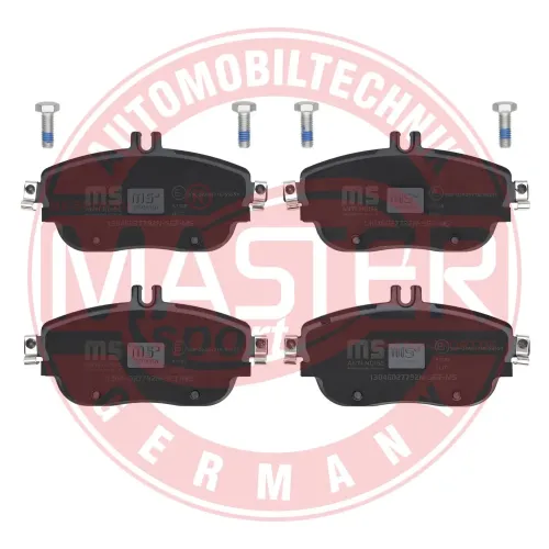 Bremsbelagsatz, Scheibenbremse Vorderachse MASTER-SPORT GERMANY 13046027792N-SET-MS Bild Bremsbelagsatz, Scheibenbremse Vorderachse MASTER-SPORT GERMANY 13046027792N-SET-MS