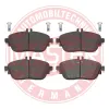 Bremsbelagsatz, Scheibenbremse Vorderachse MASTER-SPORT GERMANY 13046027792N-SET-MS Bild Bremsbelagsatz, Scheibenbremse Vorderachse MASTER-SPORT GERMANY 13046027792N-SET-MS