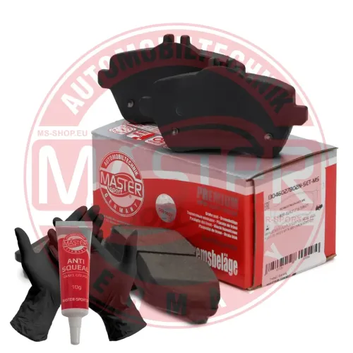 Bremsbelagsatz, Scheibenbremse Hinterachse MASTER-SPORT GERMANY 13046027802N-SET-MS Bild Bremsbelagsatz, Scheibenbremse Hinterachse MASTER-SPORT GERMANY 13046027802N-SET-MS
