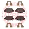 Bremsbelagsatz, Scheibenbremse Hinterachse MASTER-SPORT GERMANY 13046027832N-SET-MS Bild Bremsbelagsatz, Scheibenbremse Hinterachse MASTER-SPORT GERMANY 13046027832N-SET-MS