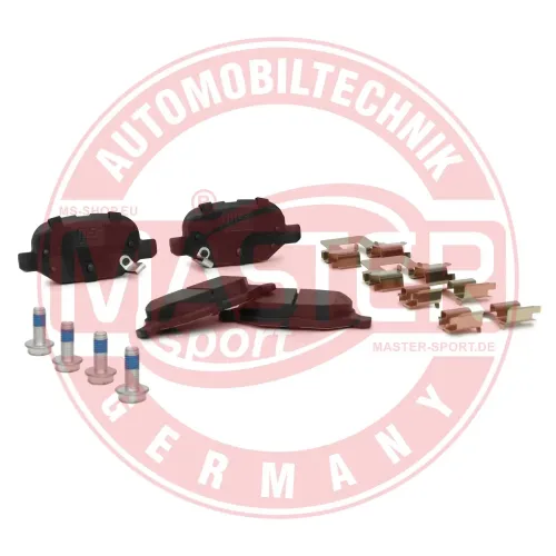 Bremsbelagsatz, Scheibenbremse Hinterachse MASTER-SPORT GERMANY 13046027832N-SET-MS Bild Bremsbelagsatz, Scheibenbremse Hinterachse MASTER-SPORT GERMANY 13046027832N-SET-MS