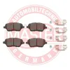 Bremsbelagsatz, Scheibenbremse Vorderachse MASTER-SPORT GERMANY 13046027842N-SET-MS Bild Bremsbelagsatz, Scheibenbremse Vorderachse MASTER-SPORT GERMANY 13046027842N-SET-MS