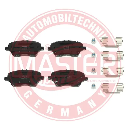 Bremsbelagsatz, Scheibenbremse Vorderachse MASTER-SPORT GERMANY 13046027842N-SET-MS Bild Bremsbelagsatz, Scheibenbremse Vorderachse MASTER-SPORT GERMANY 13046027842N-SET-MS