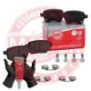 Bremsbelagsatz, Scheibenbremse Hinterachse MASTER-SPORT GERMANY 13046027932N-SET-MS