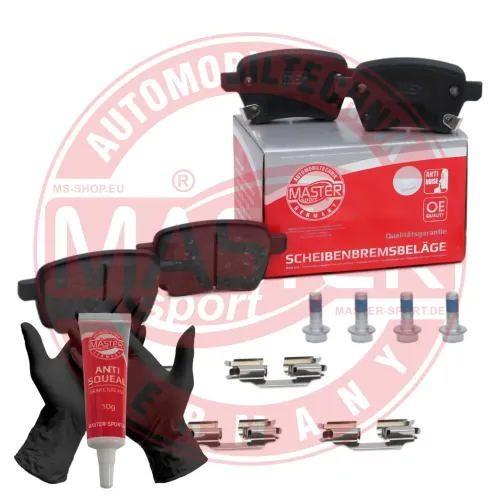 Bremsbelagsatz, Scheibenbremse Hinterachse MASTER-SPORT GERMANY 13046027932N-SET-MS Bild Bremsbelagsatz, Scheibenbremse Hinterachse MASTER-SPORT GERMANY 13046027932N-SET-MS