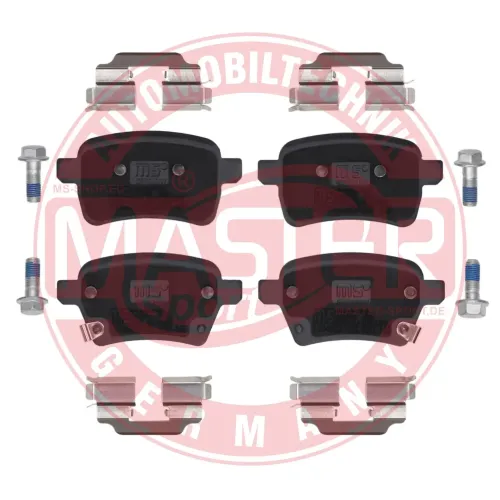 Bremsbelagsatz, Scheibenbremse Hinterachse MASTER-SPORT GERMANY 13046027932N-SET-MS Bild Bremsbelagsatz, Scheibenbremse Hinterachse MASTER-SPORT GERMANY 13046027932N-SET-MS