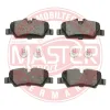 Bremsbelagsatz, Scheibenbremse Hinterachse MASTER-SPORT GERMANY 13046027972N-SET-MS