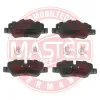 Bremsbelagsatz, Scheibenbremse Hinterachse MASTER-SPORT GERMANY 13046027972N-SET-MS Bild Bremsbelagsatz, Scheibenbremse Hinterachse MASTER-SPORT GERMANY 13046027972N-SET-MS