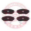 Bremsbelagsatz, Scheibenbremse Vorderachse MASTER-SPORT GERMANY 13046027982N-SET-MS Bild Bremsbelagsatz, Scheibenbremse Vorderachse MASTER-SPORT GERMANY 13046027982N-SET-MS
