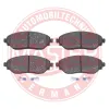 Bremsbelagsatz, Scheibenbremse Vorderachse MASTER-SPORT GERMANY 13046027982N-SET-MS Bild Bremsbelagsatz, Scheibenbremse Vorderachse MASTER-SPORT GERMANY 13046027982N-SET-MS