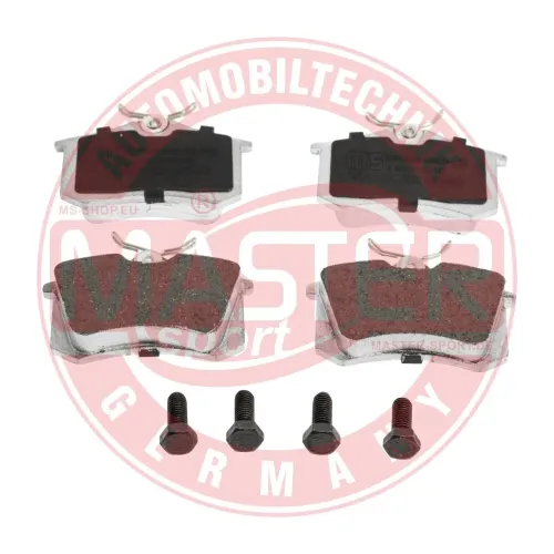 Bremsbelagsatz, Scheibenbremse Hinterachse MASTER-SPORT GERMANY 13046028192K-SET-MS Bild Bremsbelagsatz, Scheibenbremse Hinterachse MASTER-SPORT GERMANY 13046028192K-SET-MS