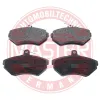 Bremsbelagsatz, Scheibenbremse Vorderachse MASTER-SPORT GERMANY 13046028222N-SET-MS