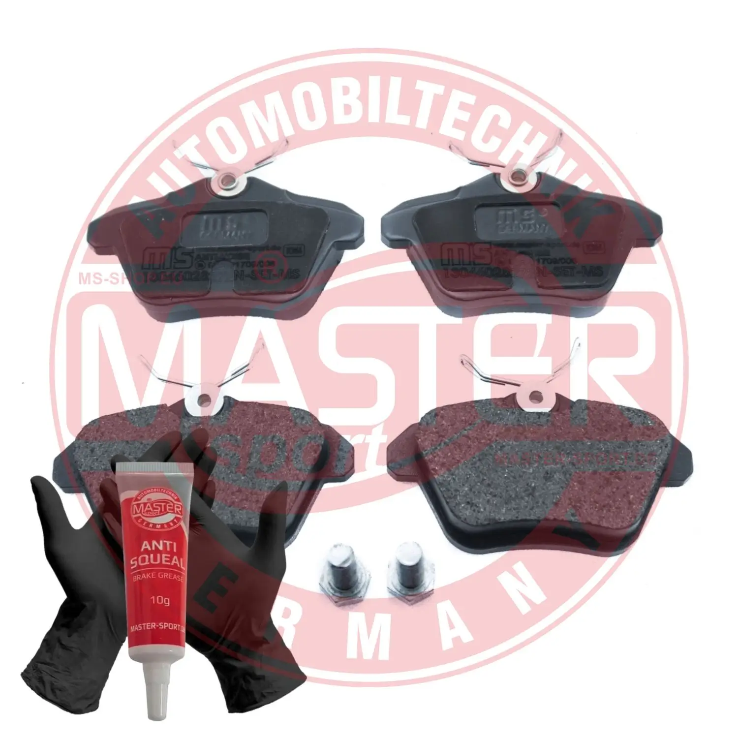 Bremsbelagsatz, Scheibenbremse Hinterachse MASTER-SPORT GERMANY 13046028272N-SET-MS