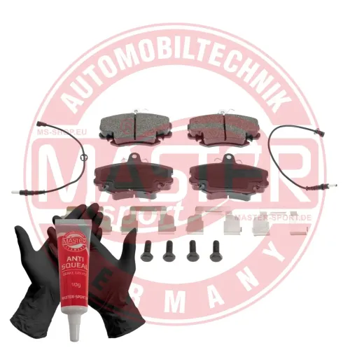 Bremsbelagsatz, Scheibenbremse Vorderachse MASTER-SPORT GERMANY 13046028342N-SET-MS Bild Bremsbelagsatz, Scheibenbremse Vorderachse MASTER-SPORT GERMANY 13046028342N-SET-MS