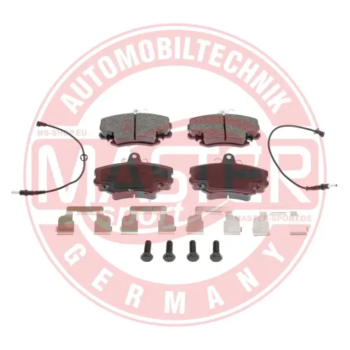 Bremsbelagsatz, Scheibenbremse Vorderachse MASTER-SPORT GERMANY 13046028342N-SET-MS Bild Bremsbelagsatz, Scheibenbremse Vorderachse MASTER-SPORT GERMANY 13046028342N-SET-MS