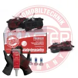 Bremsbelagsatz, Scheibenbremse Hinterachse MASTER-SPORT GERMANY 13046028352N-SET-MS