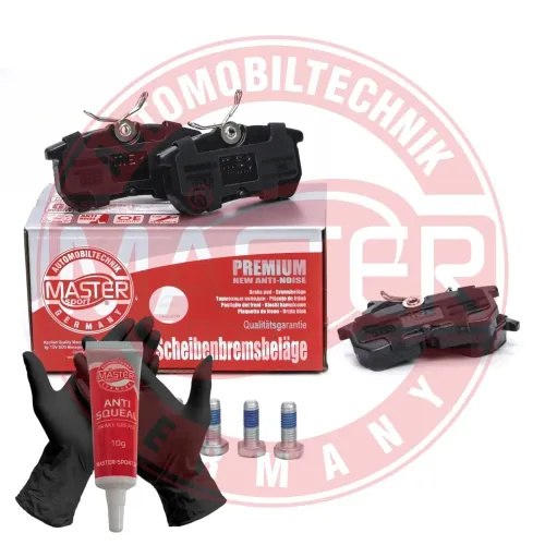 Bremsbelagsatz, Scheibenbremse Hinterachse MASTER-SPORT GERMANY 13046028352N-SET-MS Bild Bremsbelagsatz, Scheibenbremse Hinterachse MASTER-SPORT GERMANY 13046028352N-SET-MS