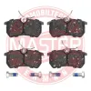 Bremsbelagsatz, Scheibenbremse Hinterachse MASTER-SPORT GERMANY 13046028352N-SET-MS Bild Bremsbelagsatz, Scheibenbremse Hinterachse MASTER-SPORT GERMANY 13046028352N-SET-MS