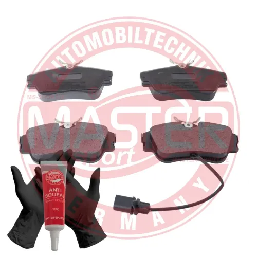 Bremsbelagsatz, Scheibenbremse Vorderachse MASTER-SPORT GERMANY 13046028382N-SET-MS Bild Bremsbelagsatz, Scheibenbremse Vorderachse MASTER-SPORT GERMANY 13046028382N-SET-MS