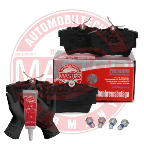 Bremsbelagsatz, Scheibenbremse Hinterachse MASTER-SPORT GERMANY 13046028402N-SET-MS Bild Bremsbelagsatz, Scheibenbremse Hinterachse MASTER-SPORT GERMANY 13046028402N-SET-MS