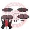 Bremsbelagsatz, Scheibenbremse Vorderachse MASTER-SPORT GERMANY 13046028502N-SET-MS