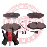 Bremsbelagsatz, Scheibenbremse Vorderachse MASTER-SPORT GERMANY 13046028502N-SET-MS