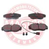 Bremsbelagsatz, Scheibenbremse Vorderachse MASTER-SPORT GERMANY 13046028502N-SET-MS