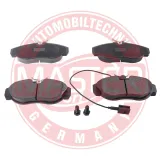 Bremsbelagsatz, Scheibenbremse Vorderachse MASTER-SPORT GERMANY 13046028502N-SET-MS