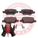 Bremsbelagsatz, Scheibenbremse Hinterachse MASTER-SPORT GERMANY 13046028552N-SET-MS