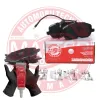 Bremsbelagsatz, Scheibenbremse Vorderachse MASTER-SPORT GERMANY 13046028632N-SET-MS