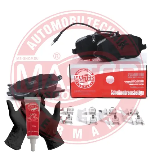 Bremsbelagsatz, Scheibenbremse Vorderachse MASTER-SPORT GERMANY 13046028632N-SET-MS Bild Bremsbelagsatz, Scheibenbremse Vorderachse MASTER-SPORT GERMANY 13046028632N-SET-MS