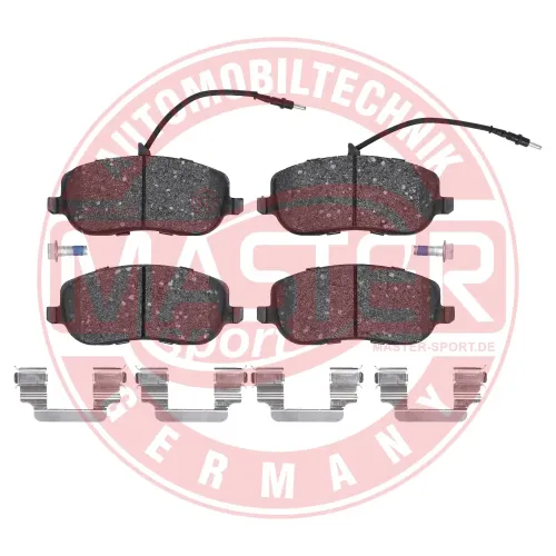Bremsbelagsatz, Scheibenbremse Vorderachse MASTER-SPORT GERMANY 13046028632N-SET-MS Bild Bremsbelagsatz, Scheibenbremse Vorderachse MASTER-SPORT GERMANY 13046028632N-SET-MS