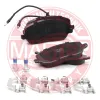 Bremsbelagsatz, Scheibenbremse Vorderachse MASTER-SPORT GERMANY 13046028632N-SET-MS Bild Bremsbelagsatz, Scheibenbremse Vorderachse MASTER-SPORT GERMANY 13046028632N-SET-MS