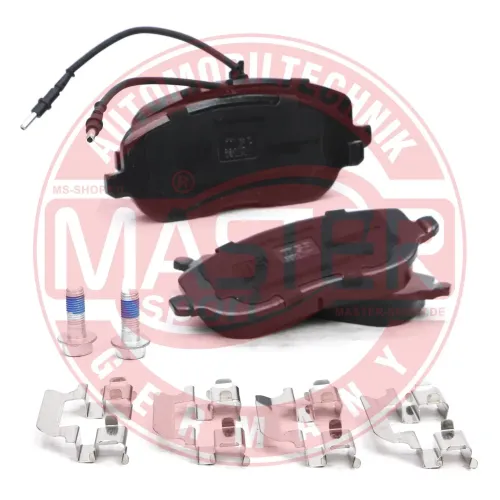 Bremsbelagsatz, Scheibenbremse Vorderachse MASTER-SPORT GERMANY 13046028632N-SET-MS Bild Bremsbelagsatz, Scheibenbremse Vorderachse MASTER-SPORT GERMANY 13046028632N-SET-MS