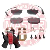 Bremsbelagsatz, Scheibenbremse Hinterachse MASTER-SPORT GERMANY 13046028722N-SET-MS