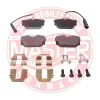 Bremsbelagsatz, Scheibenbremse Hinterachse MASTER-SPORT GERMANY 13046028722N-SET-MS