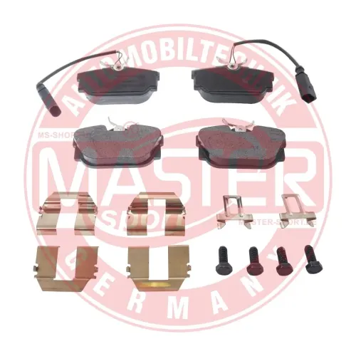 Bremsbelagsatz, Scheibenbremse Hinterachse MASTER-SPORT GERMANY 13046028722N-SET-MS Bild Bremsbelagsatz, Scheibenbremse Hinterachse MASTER-SPORT GERMANY 13046028722N-SET-MS