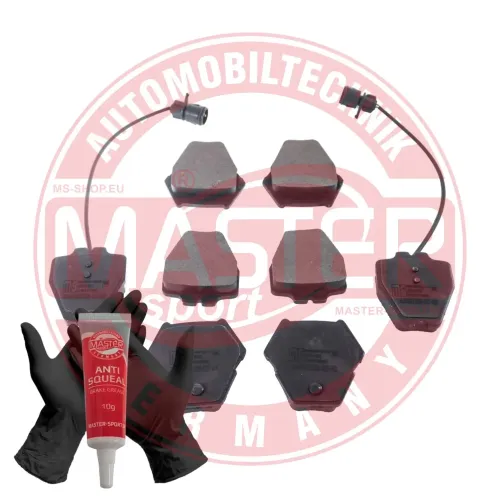 Bremsbelagsatz, Scheibenbremse Vorderachse MASTER-SPORT GERMANY 13046028762N-SET-MS Bild Bremsbelagsatz, Scheibenbremse Vorderachse MASTER-SPORT GERMANY 13046028762N-SET-MS