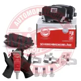Bremsbelagsatz, Scheibenbremse Hinterachse MASTER-SPORT GERMANY 13046028802N-SET-MS