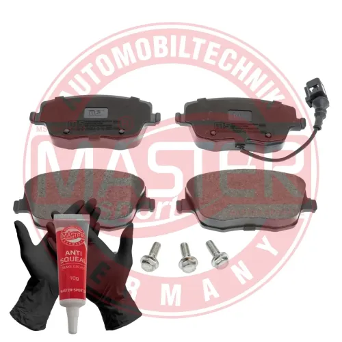 Bremsbelagsatz, Scheibenbremse Vorderachse MASTER-SPORT GERMANY 13046028842N-SET-MS Bild Bremsbelagsatz, Scheibenbremse Vorderachse MASTER-SPORT GERMANY 13046028842N-SET-MS