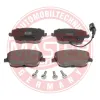 Bremsbelagsatz, Scheibenbremse Vorderachse MASTER-SPORT GERMANY 13046028842N-SET-MS