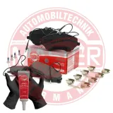 Bremsbelagsatz, Scheibenbremse Vorderachse MASTER-SPORT GERMANY 13046028922N-SET-MS