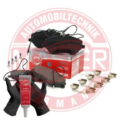 Bremsbelagsatz, Scheibenbremse Vorderachse MASTER-SPORT GERMANY 13046028922N-SET-MS Bild Bremsbelagsatz, Scheibenbremse Vorderachse MASTER-SPORT GERMANY 13046028922N-SET-MS