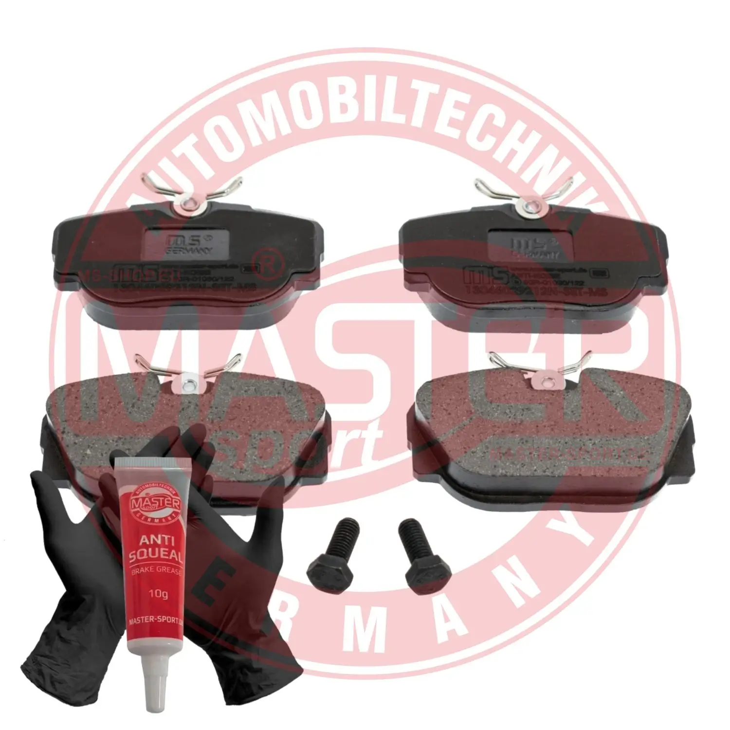 Bremsbelagsatz, Scheibenbremse Vorderachse MASTER-SPORT GERMANY 13046029212N-SET-MS
