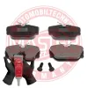 Bremsbelagsatz, Scheibenbremse Vorderachse MASTER-SPORT GERMANY 13046029212N-SET-MS