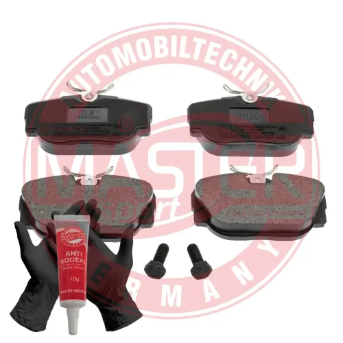 Bremsbelagsatz, Scheibenbremse Vorderachse MASTER-SPORT GERMANY 13046029212N-SET-MS Bild Bremsbelagsatz, Scheibenbremse Vorderachse MASTER-SPORT GERMANY 13046029212N-SET-MS